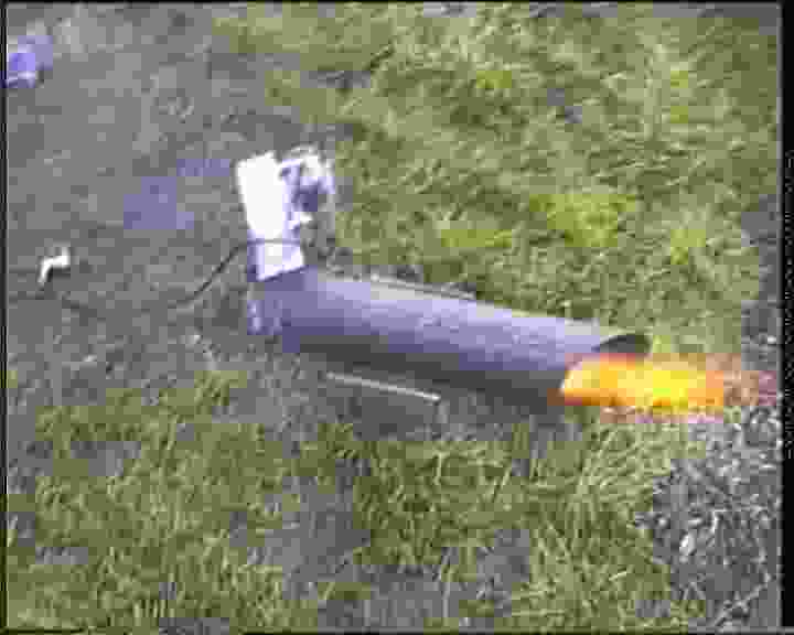 Experimental tube burner